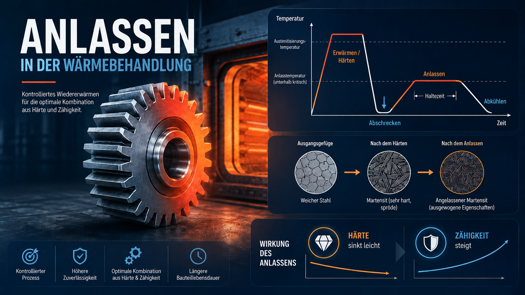 Ofenanlage für Wärmebehandlung